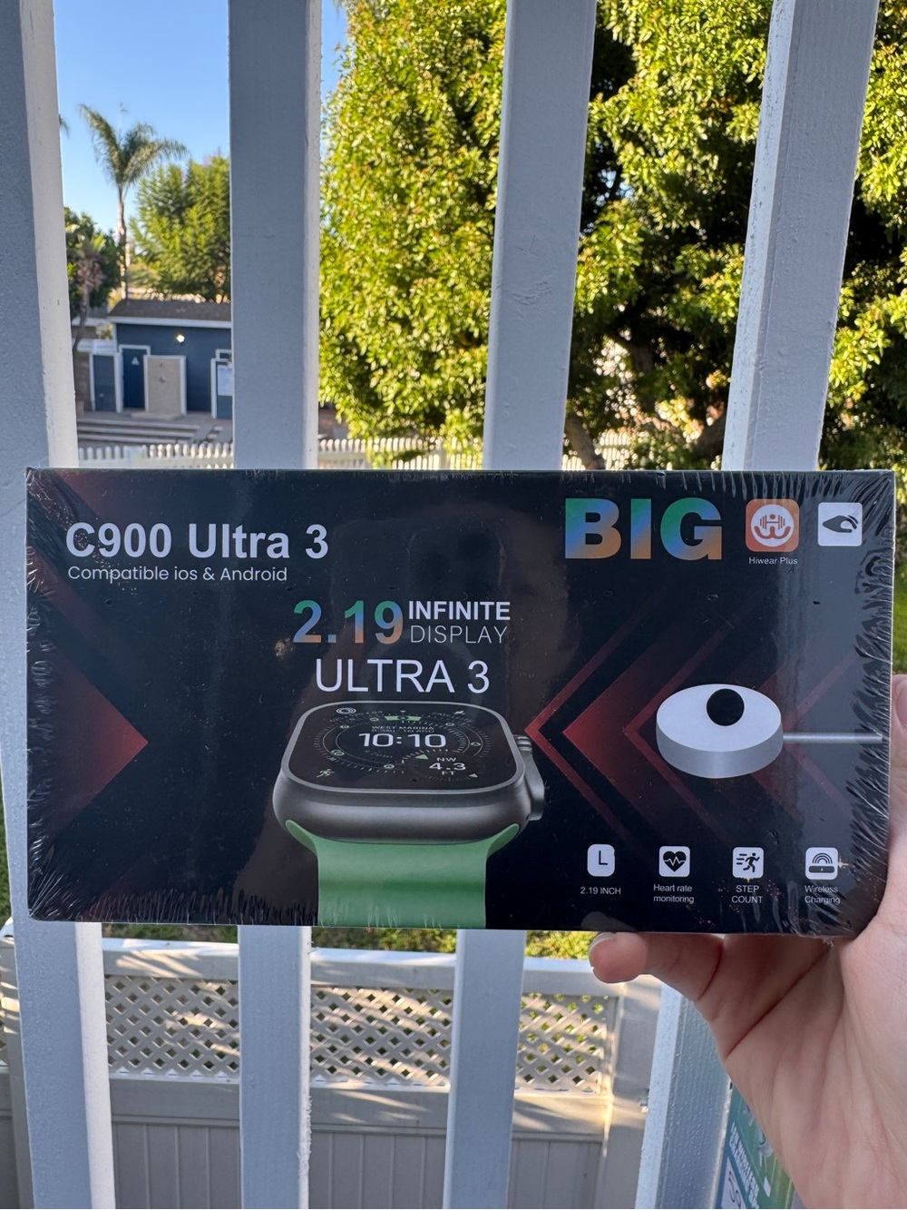 C900 Ultra 3 Smartwatch - Green
